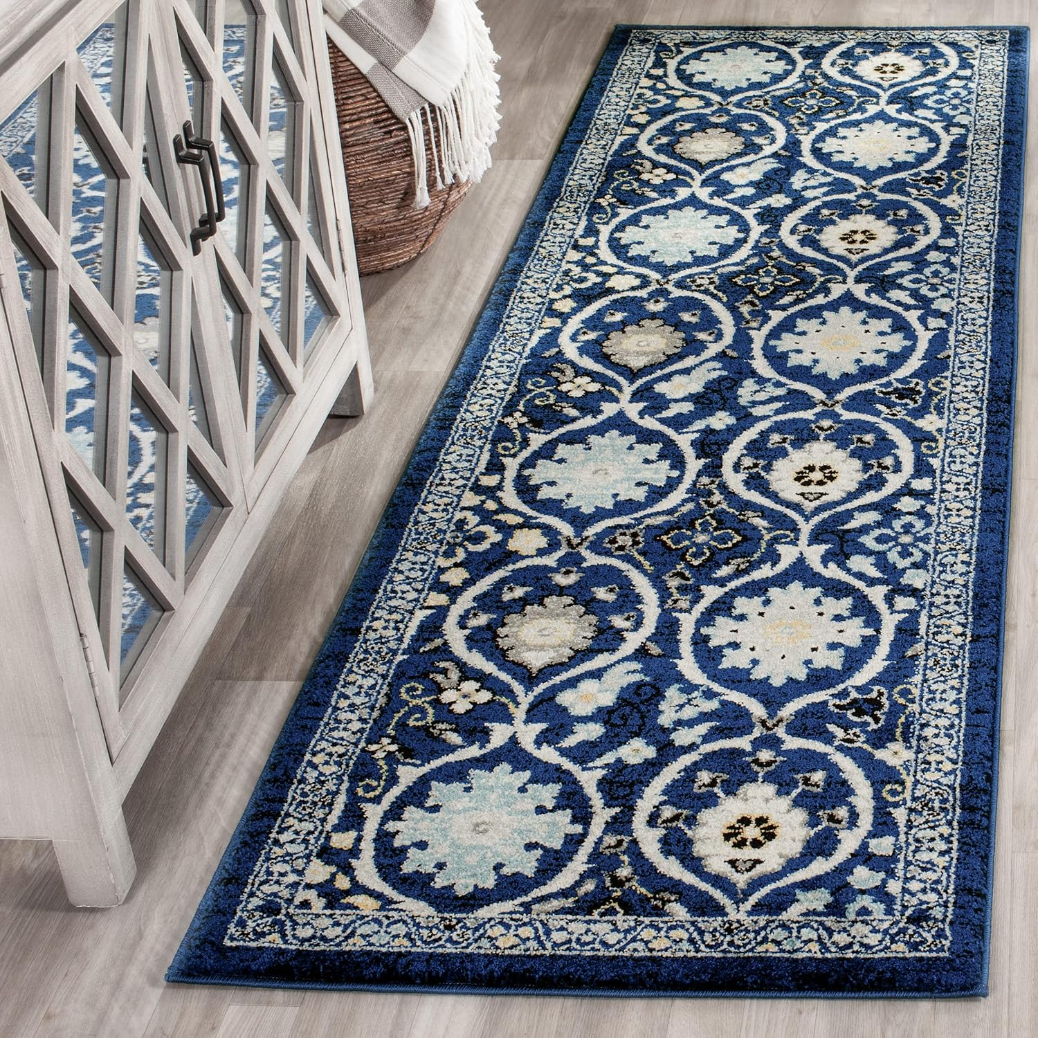 Royal Ivory Oriental Runner Rug