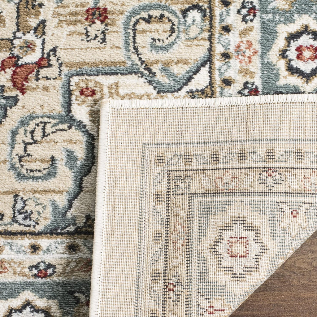 Cream Beige Oriental Runner Rug