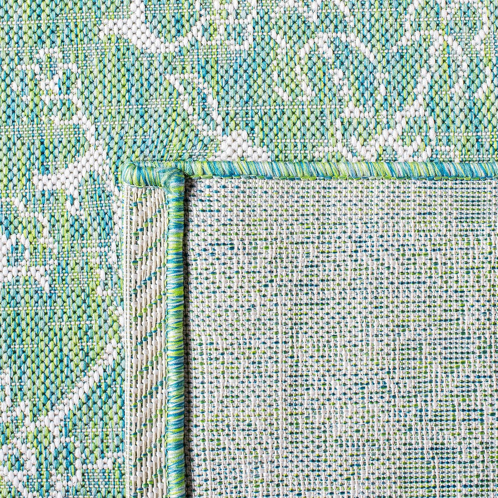 Green Ivory Waterproof Patio Rug